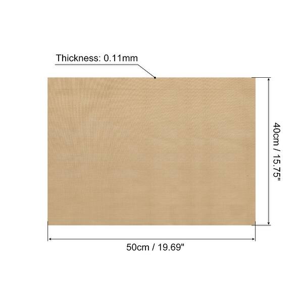 3pcs BBQ Grill Mat 19.69"x15.75" Non Stick Oven Liners Baking Pad